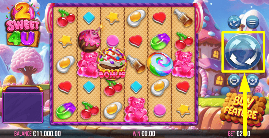 2 Sweet 4 U Spin Button