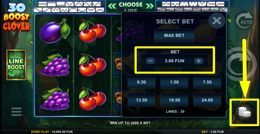 30 Boost Clover Bet Value