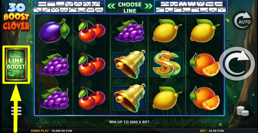 30 Boost Clover Line Boost Feature