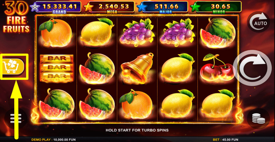 30 Fire Fruits Buy Feature