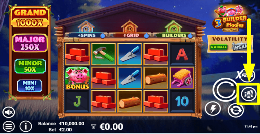 3 Builder Piggies Bet Value