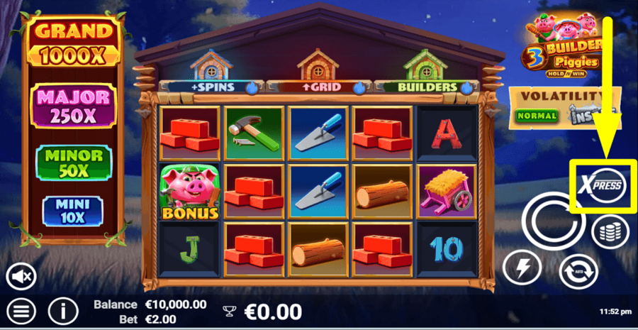 3 Builder Piggies Buy Feature