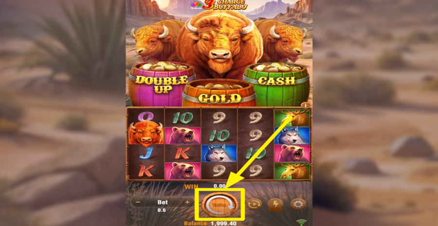 3 Charge Buffalo Spin