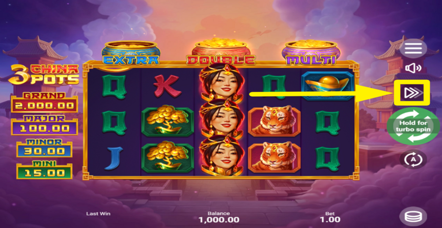 3 China Pots Turbo