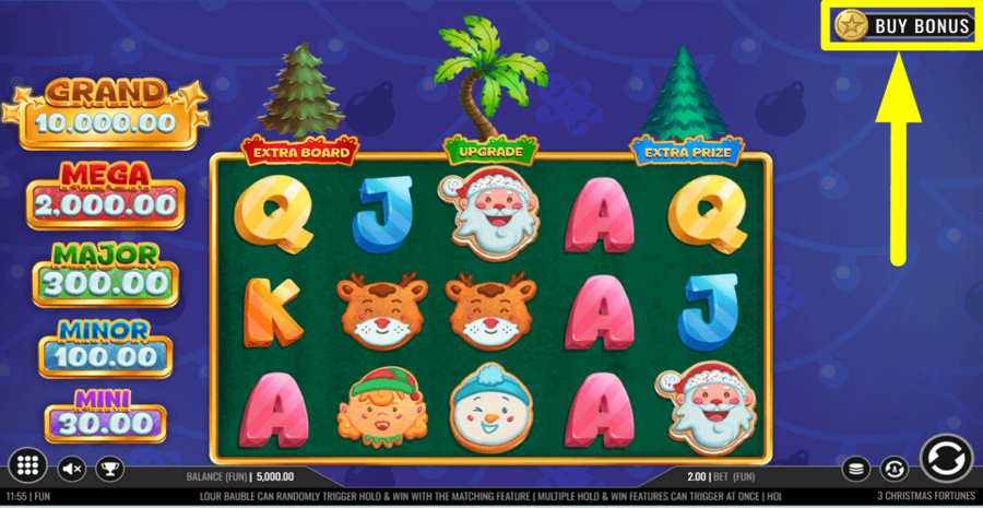 3 Christmas Fortunes Buy Feature