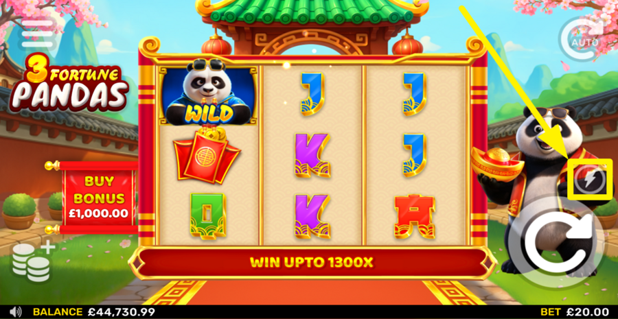 3 Fortune Pandas Turbo
