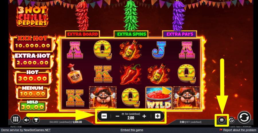 3 Hot Chilli Peppers Bet Value