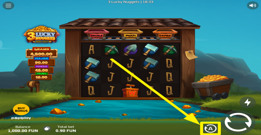 3 Lucky Nuggets Autoplay