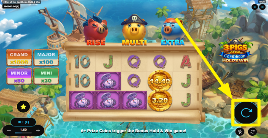 3 Pigs Of The Caribbean Spin