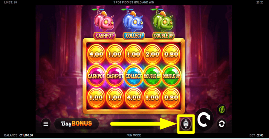 3 Pot Piggies Hold And Win Bet Value
