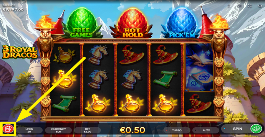 3 Royal Dracos Gamble