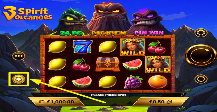 3 Spirit Volcanoes Buy Bonus