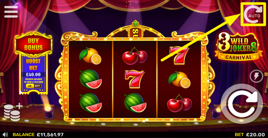 3 Wild Jokers Carnival Autoplay