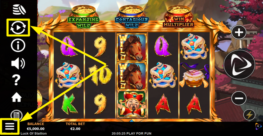 3 Wonders Luck Of Stallion Autoplay