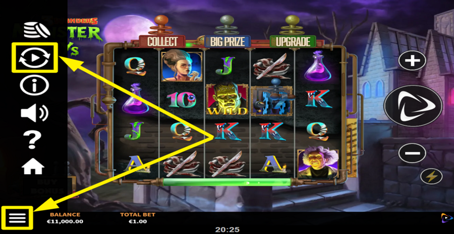 3 Wonders Monster Pays Autoplay