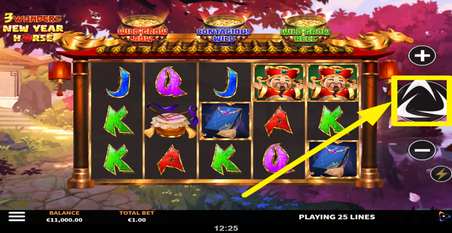 3 Wonders New Year Horse Spin