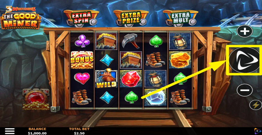 3 Wonders The Good Miner Spin