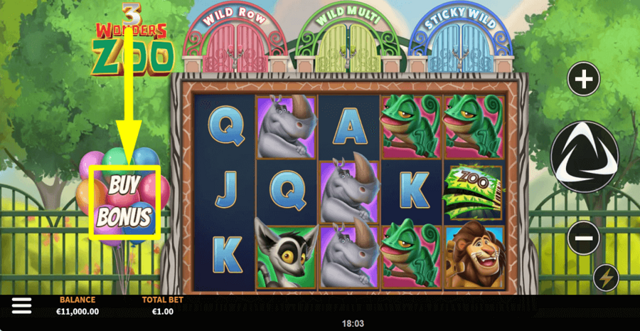 3 Wonders Zoo Buy Feature