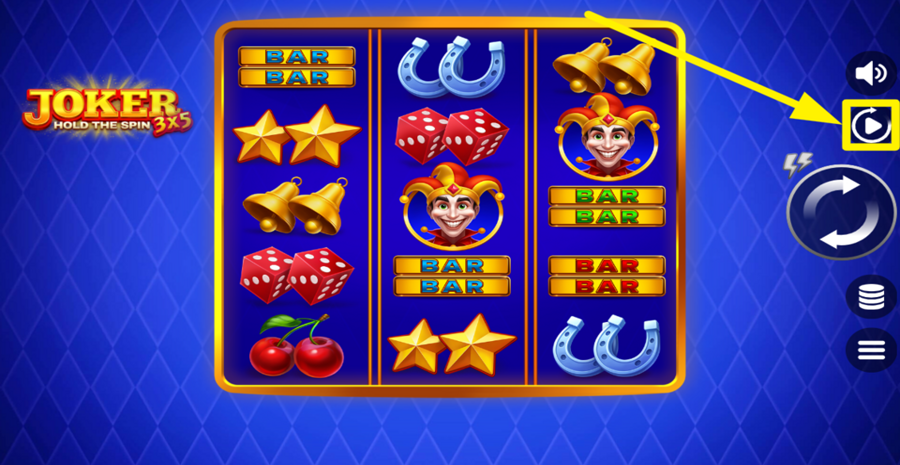 3x5 Joker Hold The Spin Autoplay