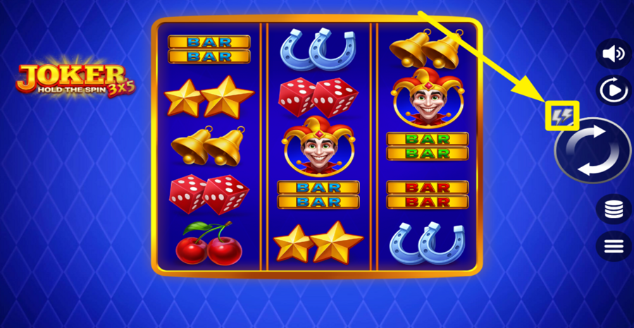 3x5 Joker Hold The Spin Turbo