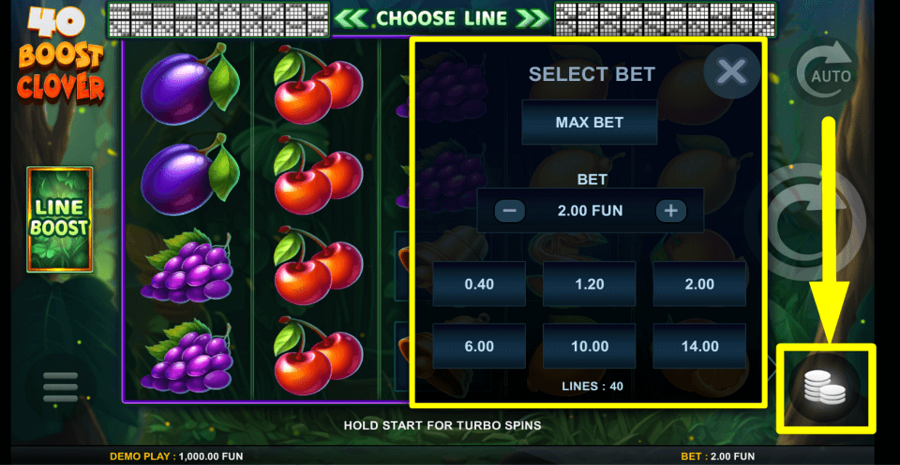 40 Boost Clover Bet Value