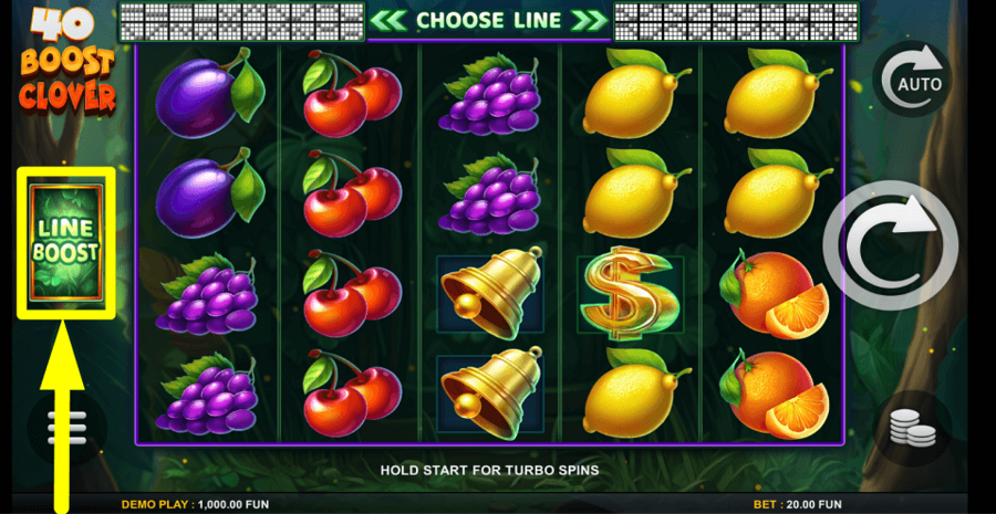 40 Boost Clover Line Boost Feature