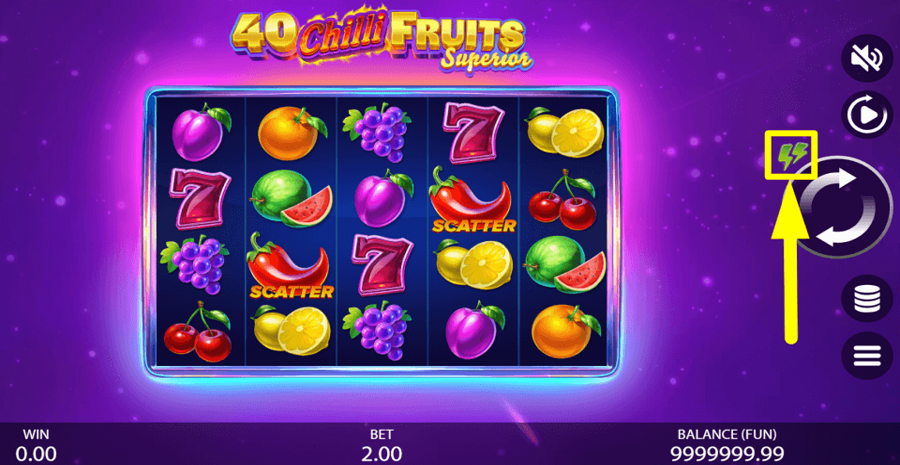 40 Chilli Fruits Superior Turbo Feature