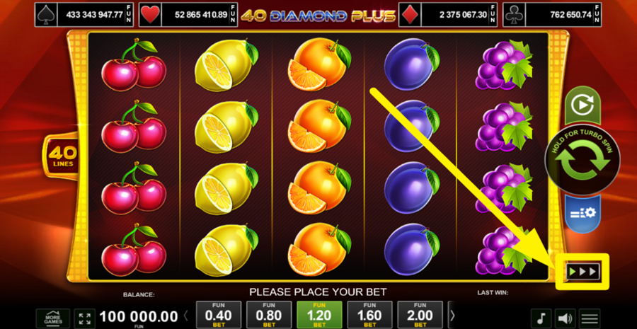 40 Diamond Plus Turbo