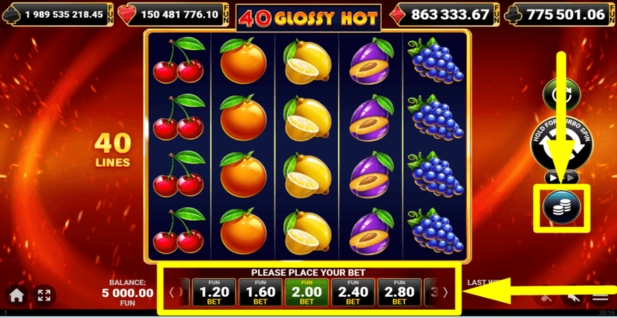 40 Glossy Hot Bet Value