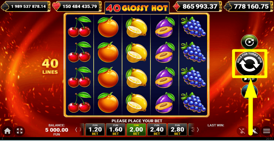 40 Glossy Hot Spin Button