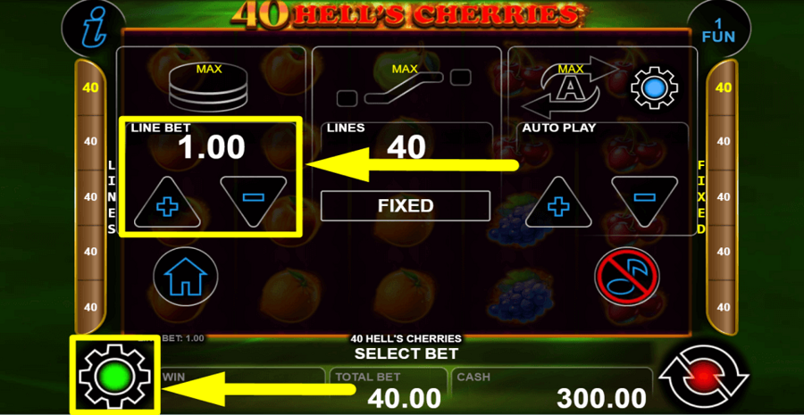 40 Hells Cherries Bet Value