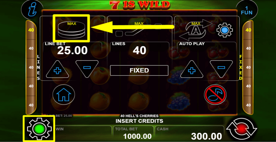 40 Hells Cherries Max Button