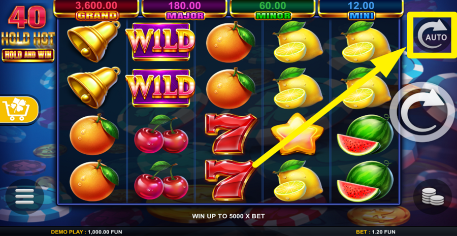 40 Hold Hot Hold And Win Autoplay