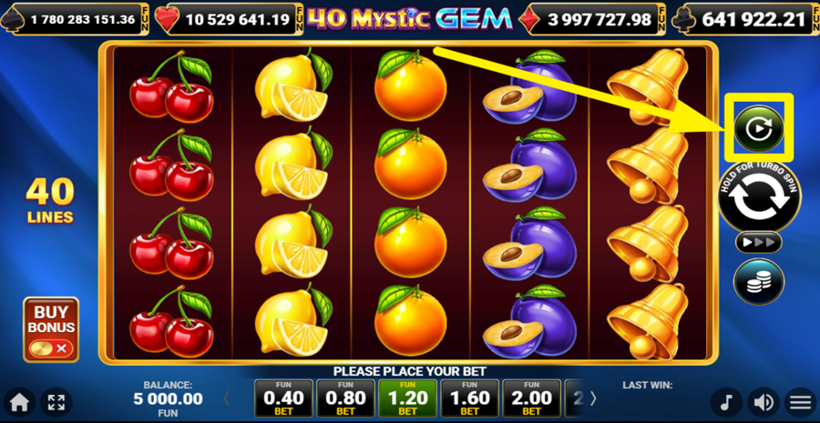 40 Mystic Gem Autoplay