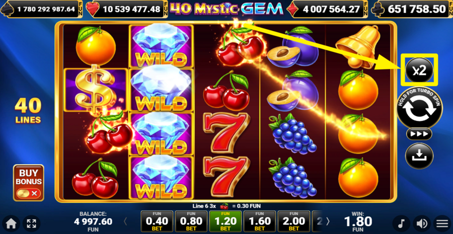 40 Mystic Gem Gamble