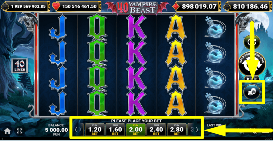 40 Vampire Beast Bet Value