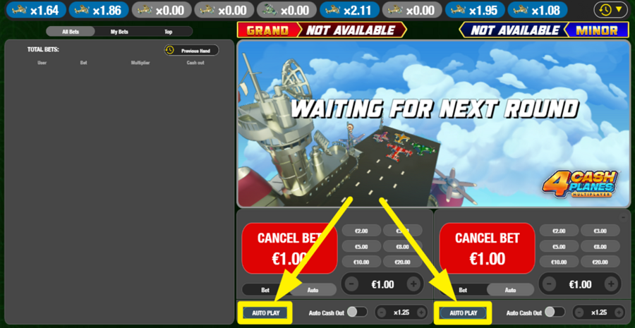 4 Cash Planes Multiplayer Autoplay