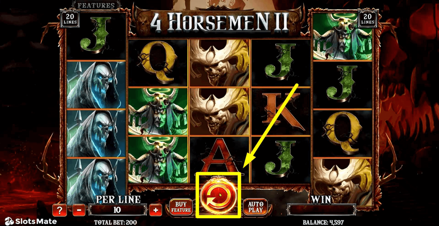 4 Horsemen Ii Spin