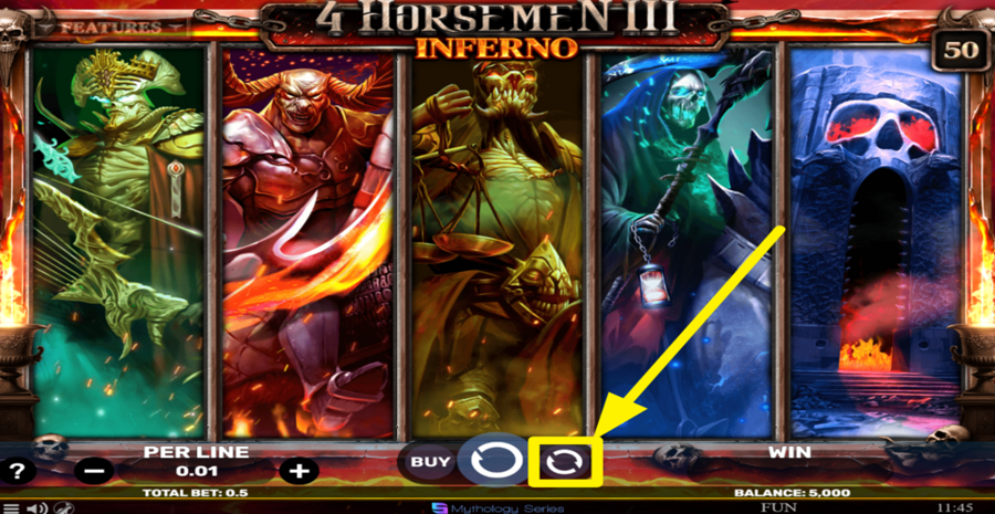 4 Horsemen Iii Inferno Autoplay