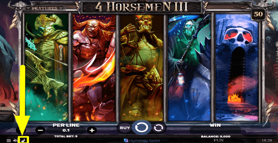 4 Horsemen Iii Turbo Feature