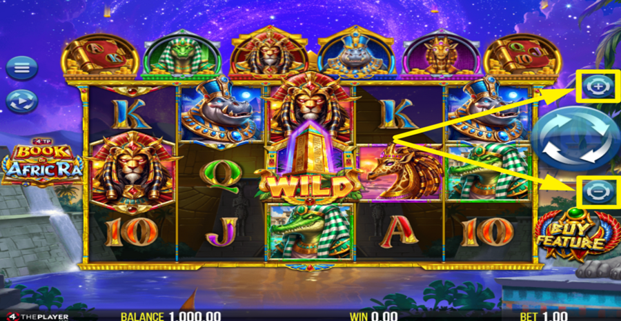 4tp Book Of Africra Adjust Bet