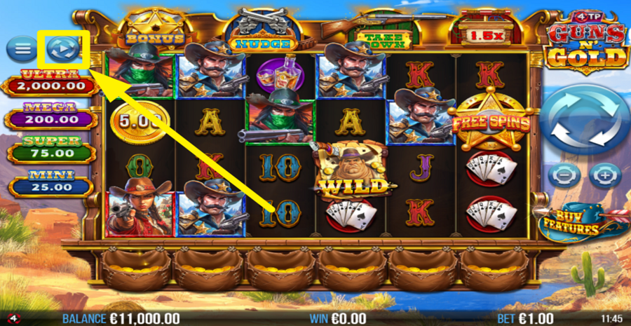 4tp Guns N Gold Autoplay