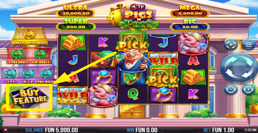4tp Pigs N Pots Buy Bonus