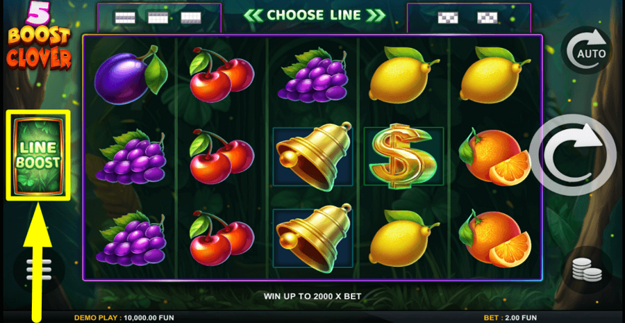 5 Boost Clover Line Boost Feature