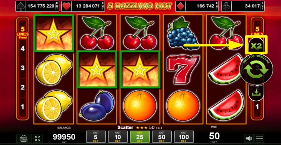 5 Dazzling Hot Gamble Or Keep Feature