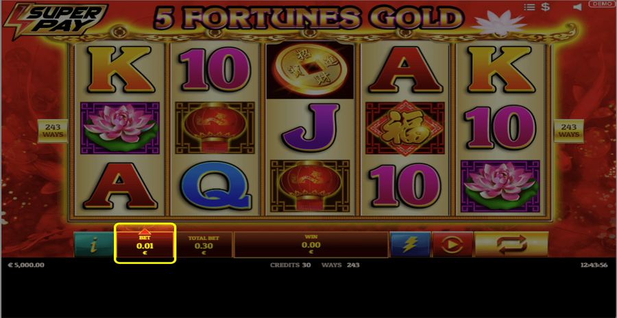 5 Fortunes Gold Bet Select