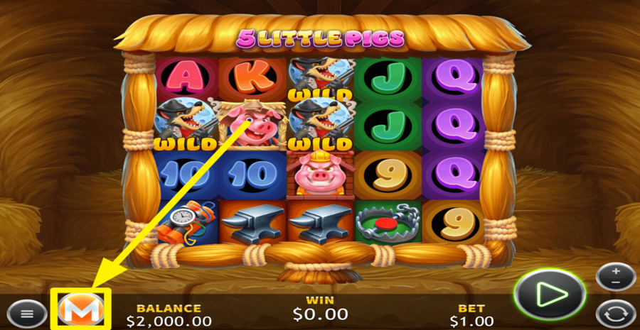 5 Little Pigs Buy Bonus