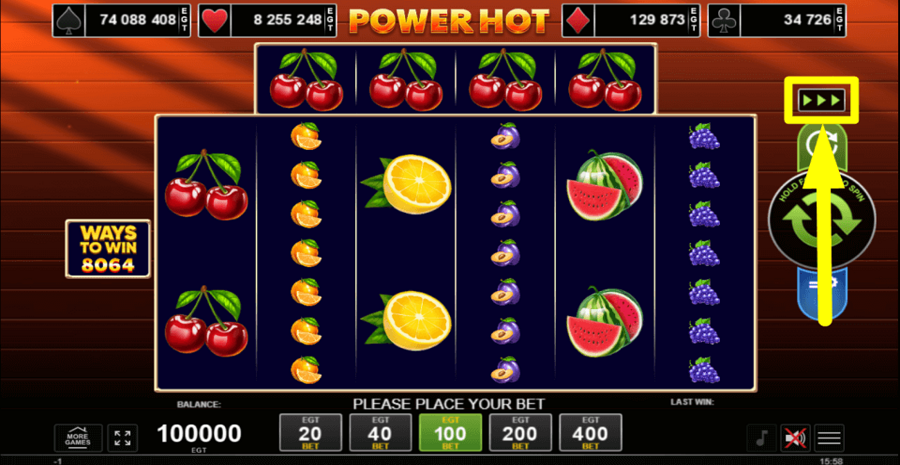 5 Power Hot Turbo Feature