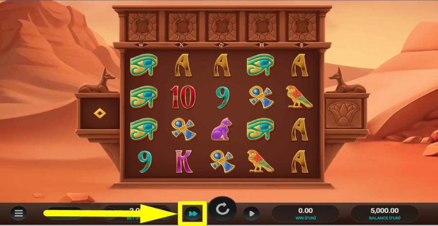 5 Tombs Of Fortune Turbo Feature