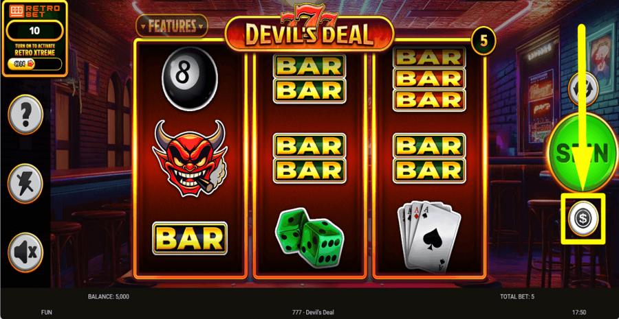 777 Devils Deal Bet Value